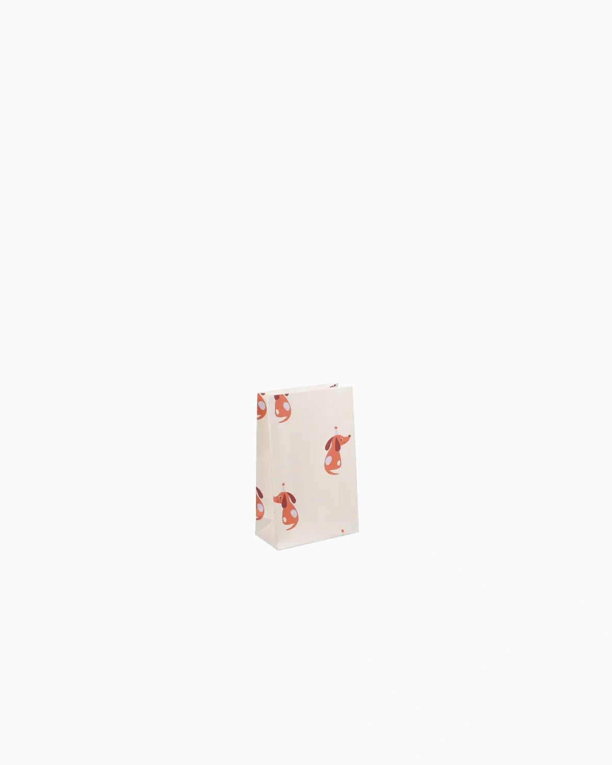 Kado Design - Geschenktüte mit Boden • Party Dog (by Anne Pascal) - Geschenkverpackung - ROSA ECK