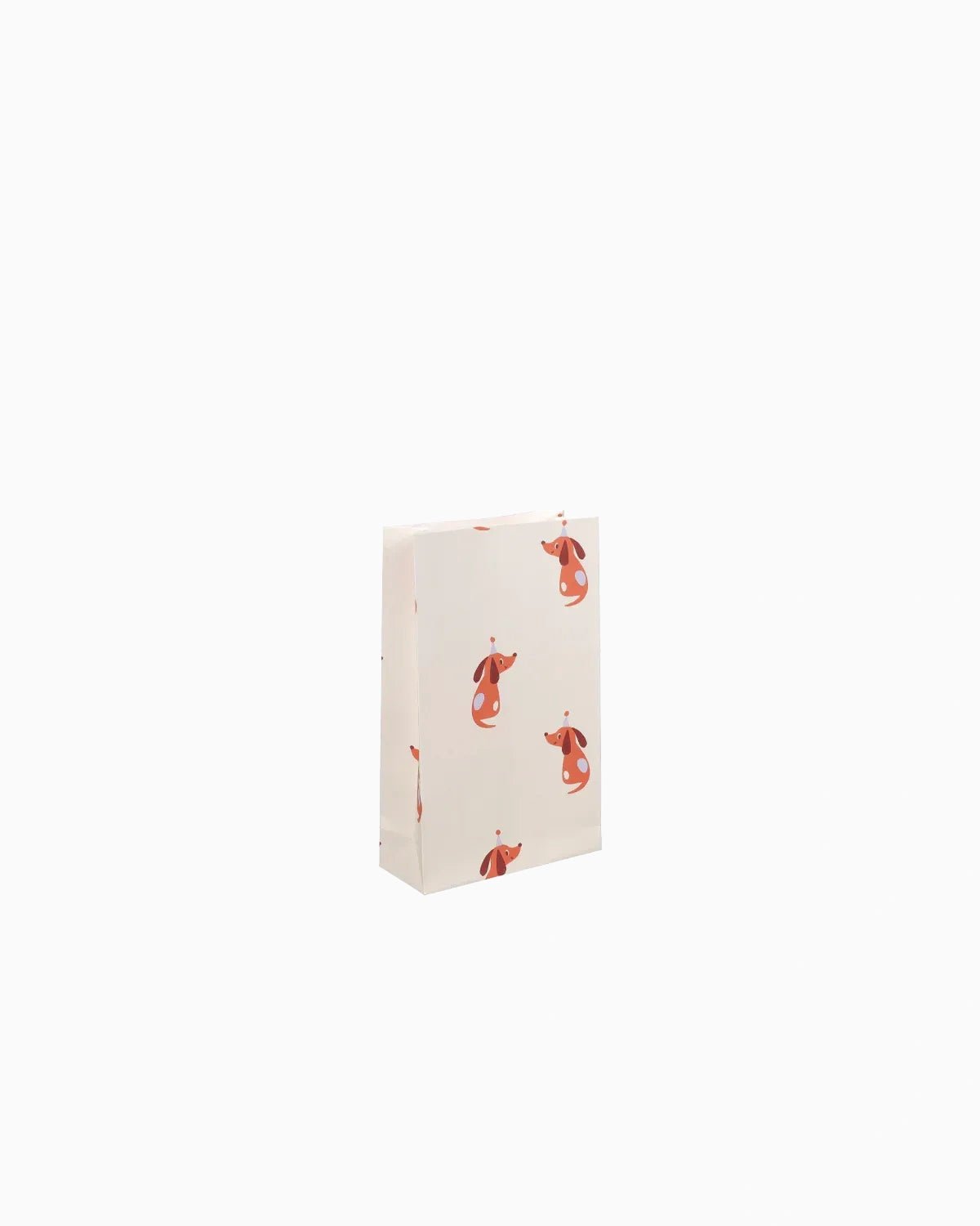Kado Design - Geschenktüte mit Boden • Party Dog (by Anne Pascal) - Geschenkverpackung - ROSA ECK