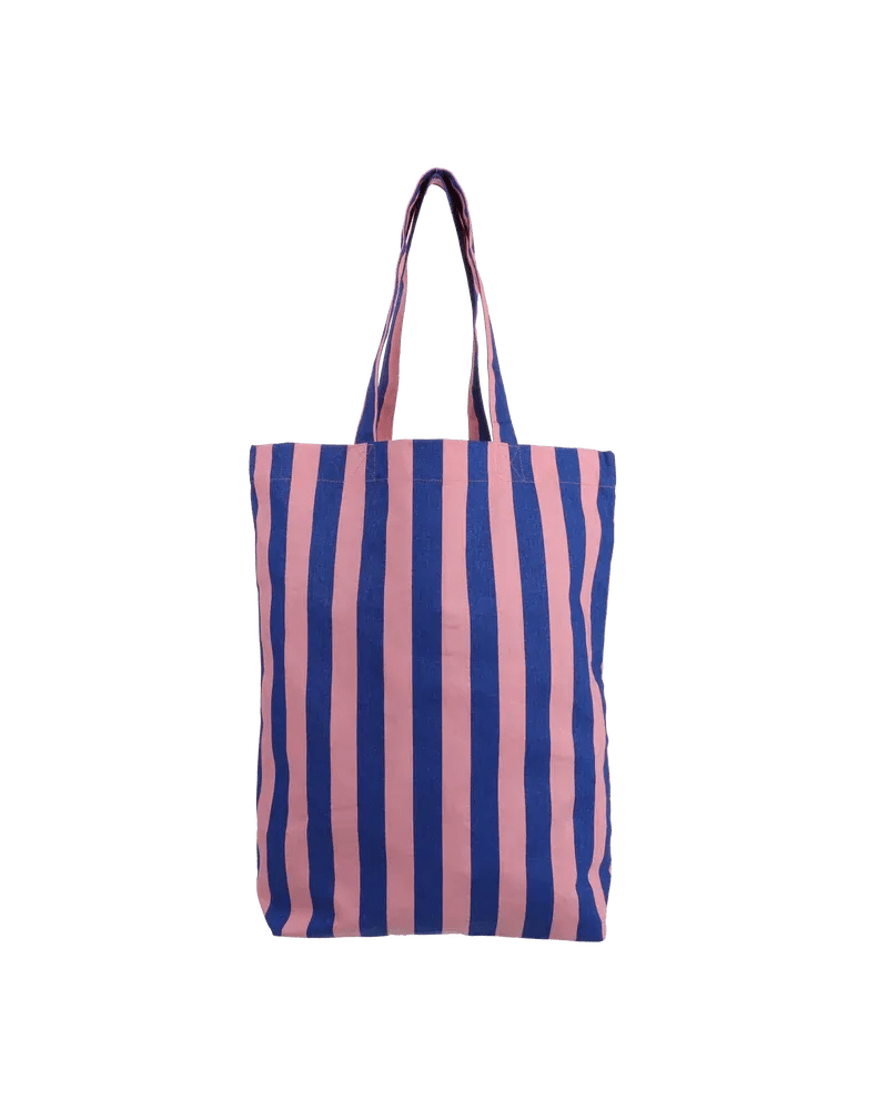 Kado Design - Gestreifte Tragetasche | cobalt + litchi - ROSA ECK Concept Store