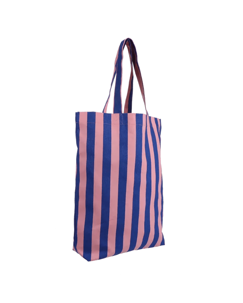 Kado Design - Gestreifte Tragetasche | cobalt + litchi - ROSA ECK Concept Store
