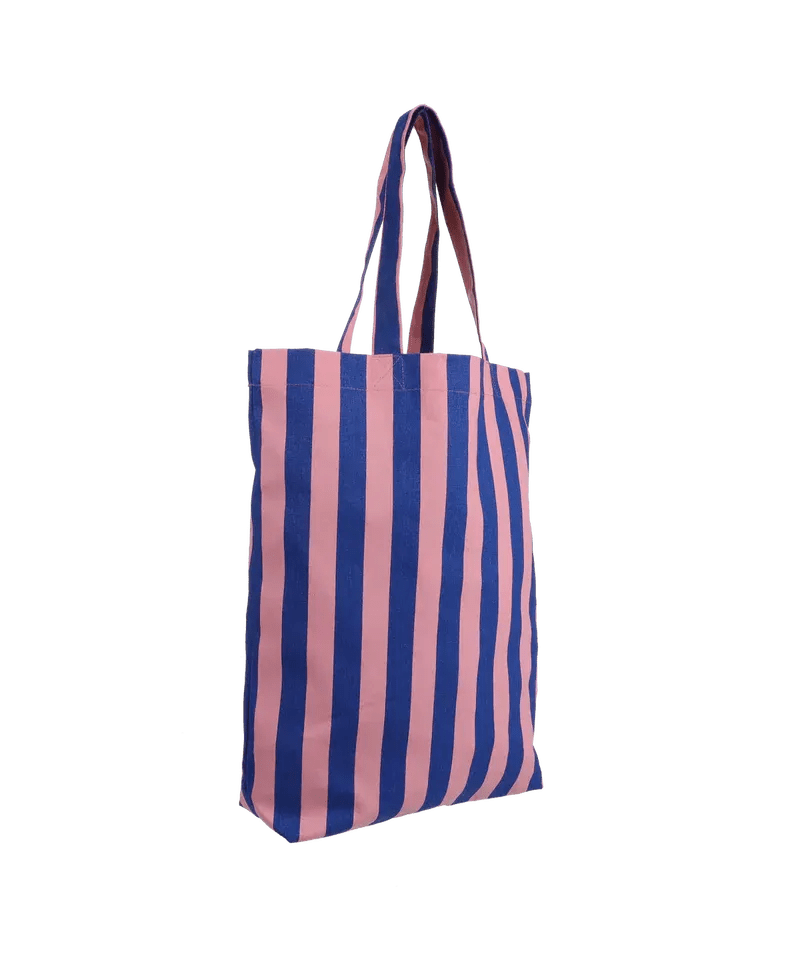 Kado Design - Gestreifte Tragetasche | cobalt + litchi - ROSA ECK Concept Store