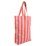 Kado Design - Gestreifte Tragetasche | dolce pink + arancia orange - ROSA ECK Concept Store