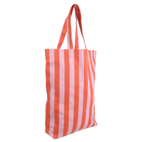 Kado Design - Gestreifte Tragetasche | dolce pink + arancia orange - ROSA ECK Concept Store