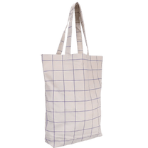 Kado Design - Gestreifte Tragetasche | grid + athletic latte - ROSA ECK Concept Store