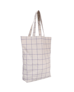 Kado Design - Gestreifte Tragetasche | grid + athletic latte - ROSA ECK Concept Store