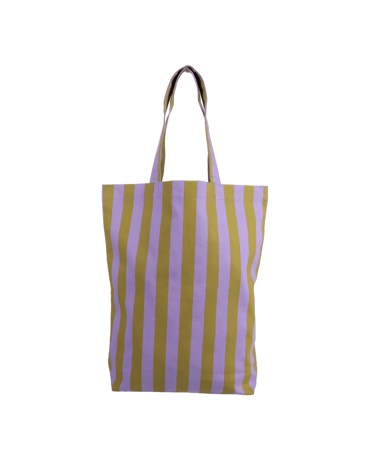 Kado Design - Gestreifte Tragetasche | jangle purple + mustard - ROSA ECK Concept Store