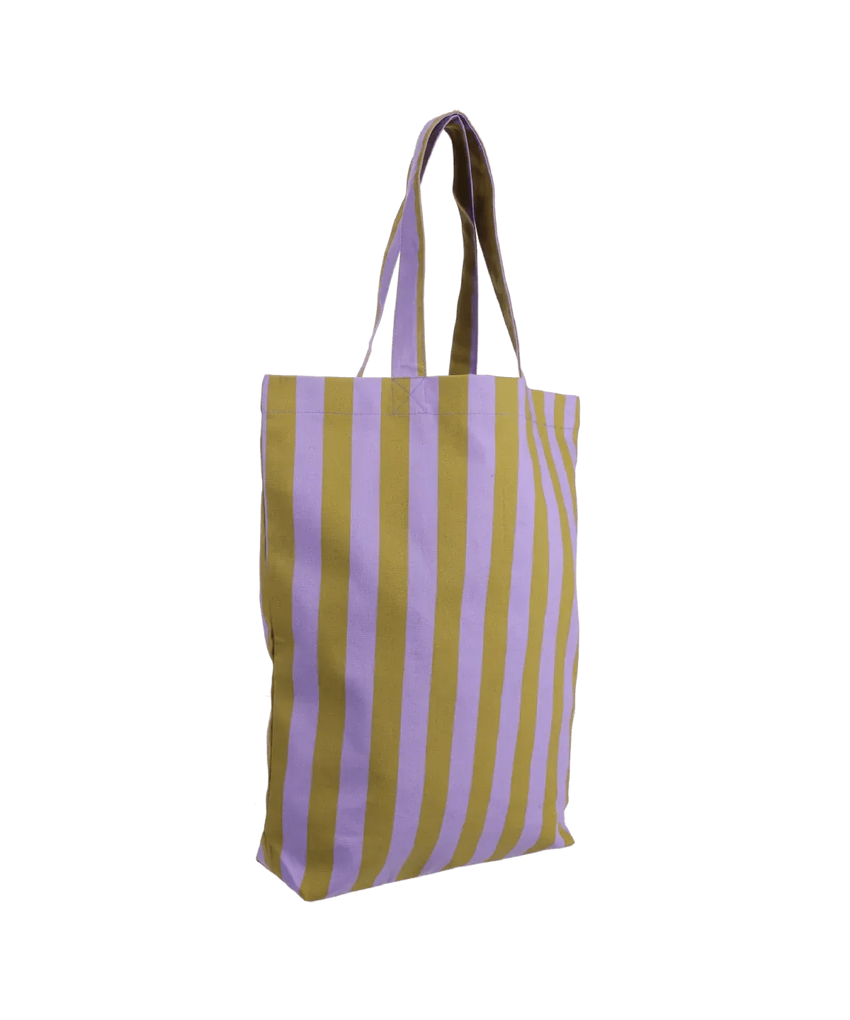 Kado Design - Gestreifte Tragetasche | jangle purple + mustard - ROSA ECK Concept Store