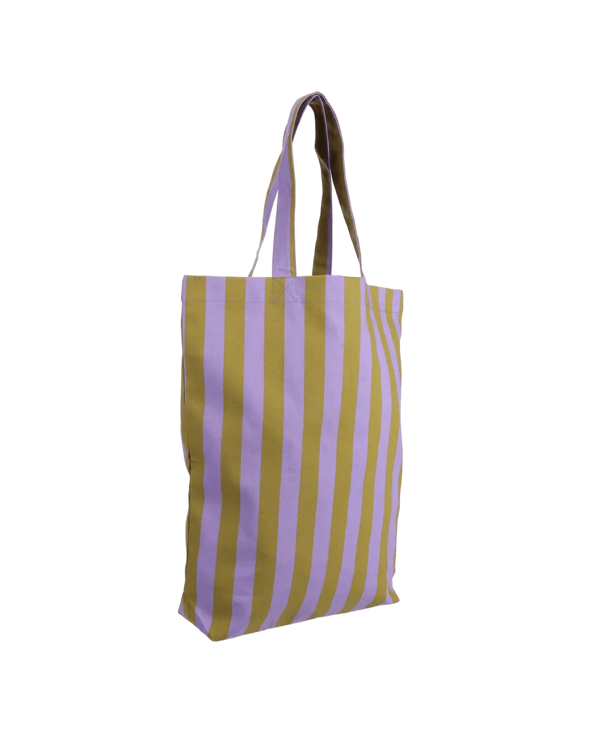 Kado Design - Gestreifte Tragetasche | jangle purple + mustard - ROSA ECK Concept Store