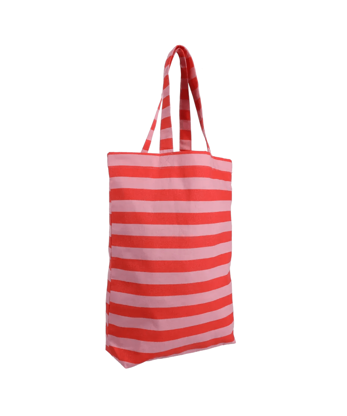 Kado Design - Gestreifte Tragetasche | poppy red + litchi - ROSA ECK Concept Store