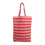 Kado Design - Gestreifte Tragetasche | poppy red + litchi - ROSA ECK Concept Store