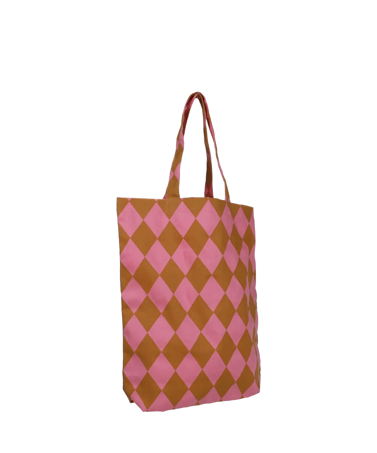 Kado Design - Karierte Tragetasche | diamond rose + seaweed - ROSA ECK Concept Store