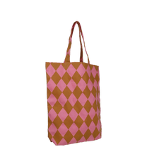 Kado Design - Karierte Tragetasche | diamond rose + seaweed - ROSA ECK Concept Store