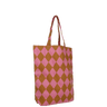 Kado Design - Karierte Tragetasche | diamond rose + seaweed - ROSA ECK Concept Store