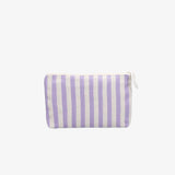 Kado Design - Kosmetiktasche • Natur Streifen Lila - ROSA ECK
