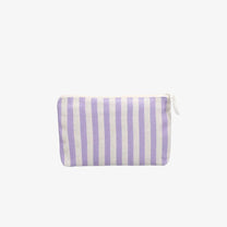Kado Design - Kosmetiktasche • Natur Streifen Lila - ROSA ECK
