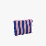 Kado Design - Kulturbeutel aus Baumwolle • Blau/Rosa - Kulturbeutel - ROSA ECK