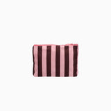 Kado Design - Kulturbeutel aus Baumwolle • Rosa/Braun - Kulturbeutel - ROSA ECK