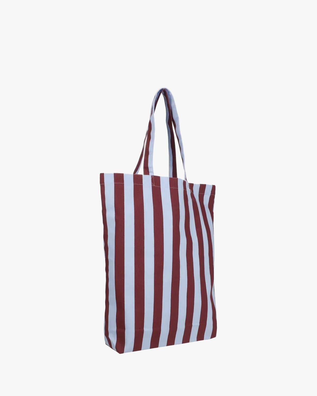 Kado Design - Tragetasche aus Baumwolle • Hellblau + Braun - ROSA ECK