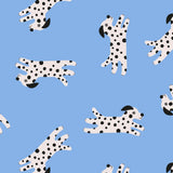 Kado Design - Tragetasche aus Baumwolle • Hunde (Charlotte Janvier) - ROSA ECK