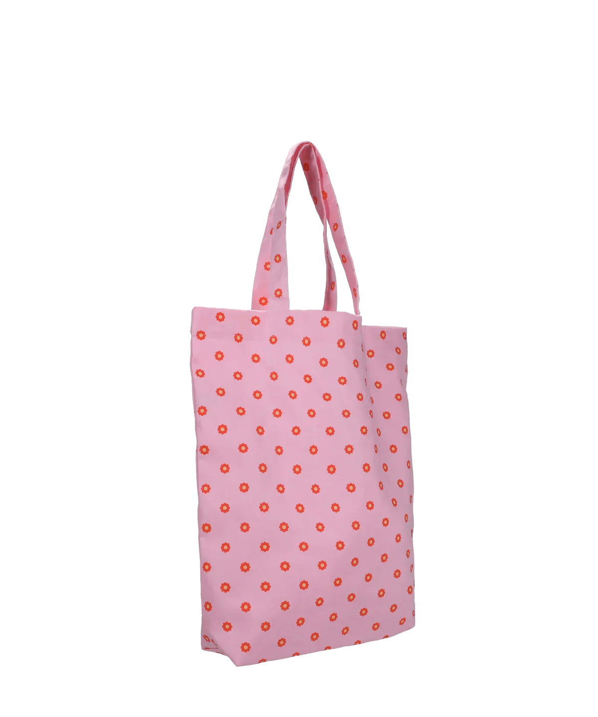 Kado Design - Tragetasche mit Blumenmuster | light fuchsia + blood orange + blonde - ROSA ECK Concept Store