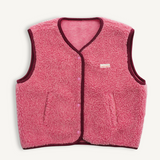 Happymess Merino Weste Dusty Pink
