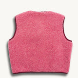 Happymess Merino Weste Dusty Pink