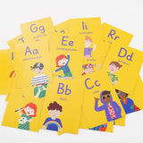KinderStärken - ABC Karten - Set für Kinder - ROSA ECK - Gelb, Kinder, Papier
