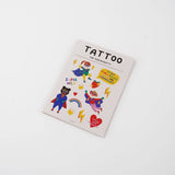 KinderStärken - SUPERKIDS Kindertattoo - ROSA ECK - 7 - 8 €, Bunt, Kinder