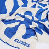 KLEKKS - KLEKKS NO. 37 Leichte Baumwolldecke • Blau - ROSA ECK