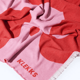 KLEKKS - KLEKKS NO. 8 Leichte Baumwolldecke • Orange - ROSA ECK