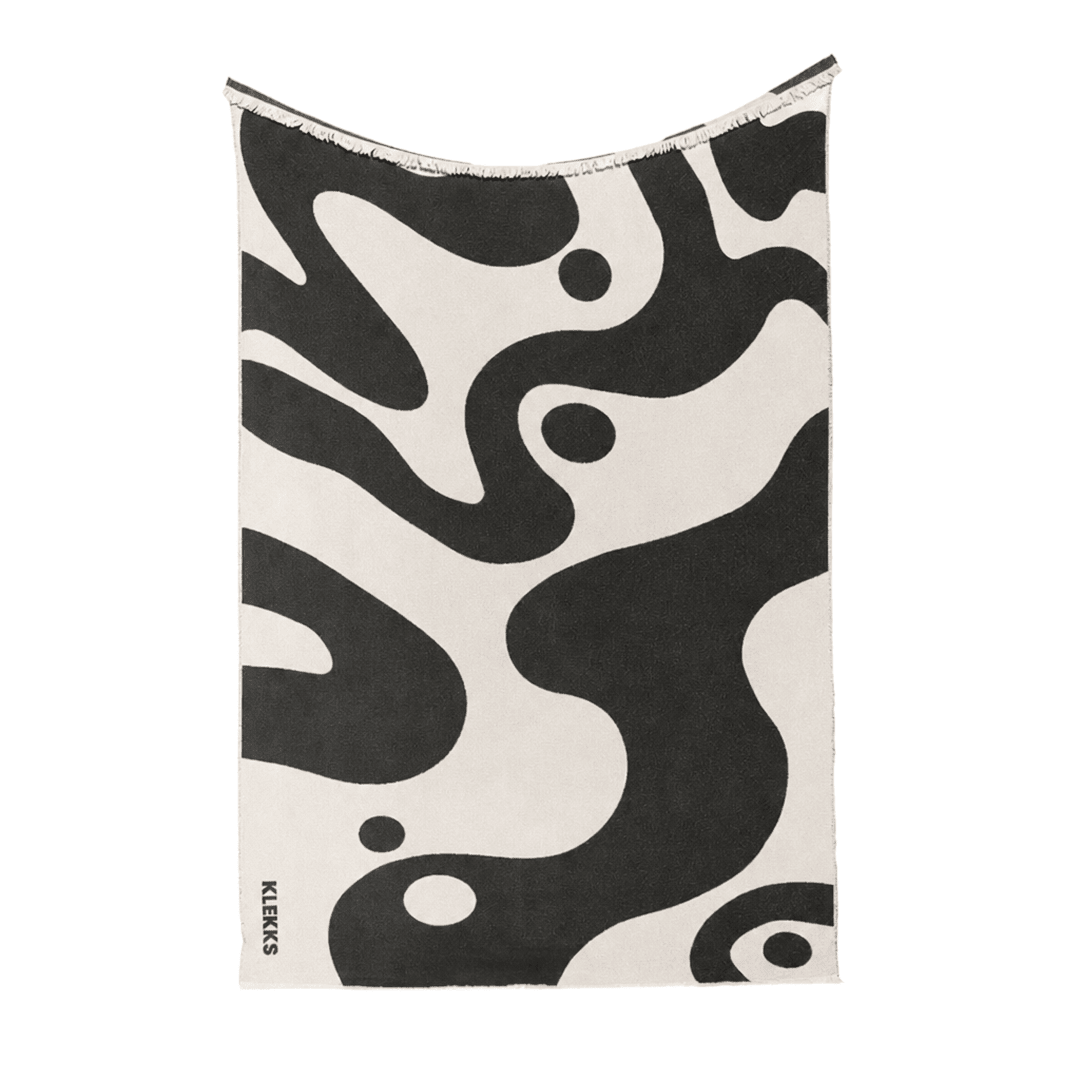 KLEKKS - KLEKKS NO. 8 Leichte Baumwolldecke • Orange - ROSA ECK
