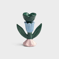 &Klevering - BLUME Kerzenhalter • medium - ROSA ECK