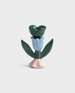 &Klevering - BLUME Kerzenhalter • medium - ROSA ECK