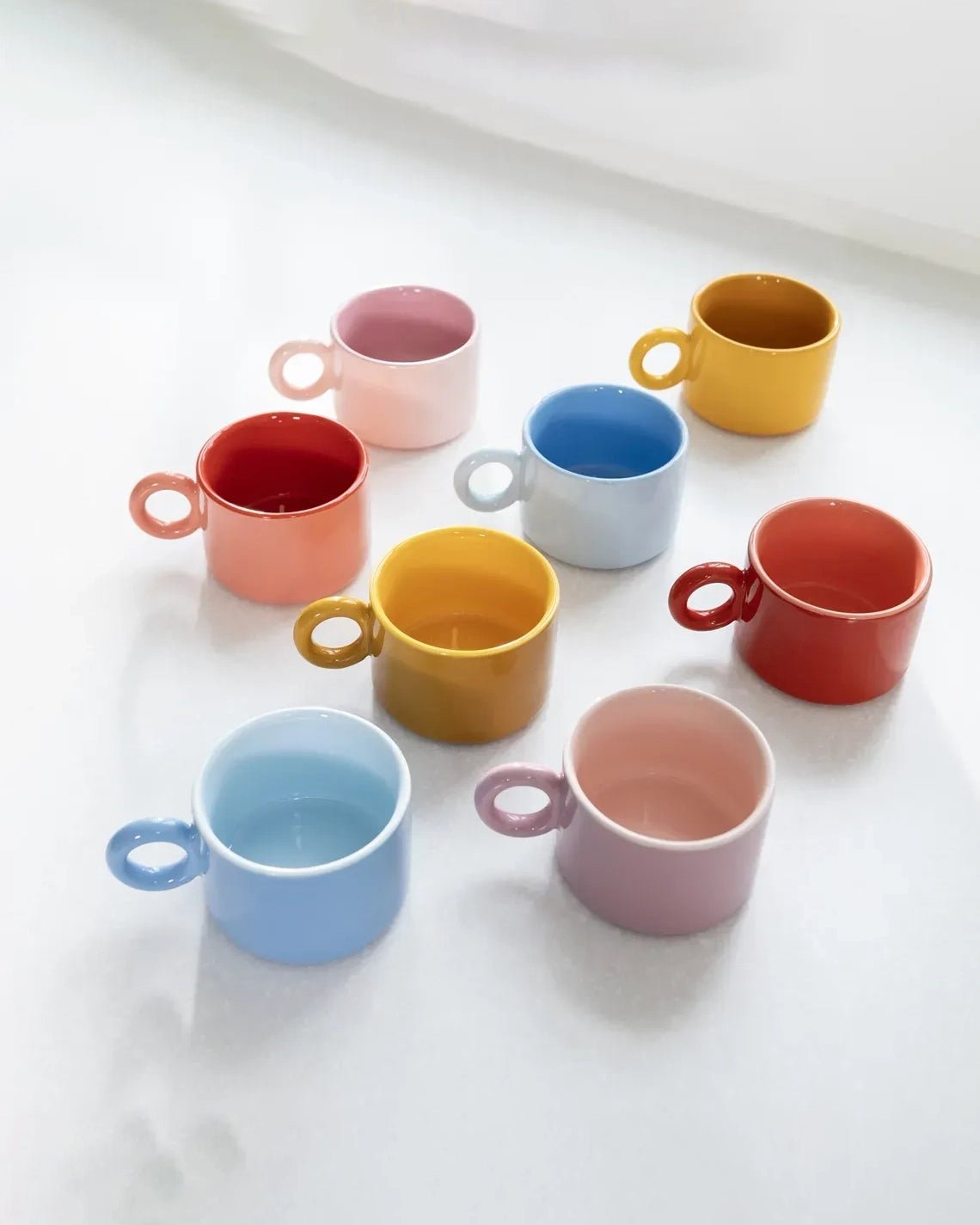 &Klevering - CHIQUITO Tasse | Dunkel - Rosa - Kaffee - und Teetasse - ROSA ECK Concept Store