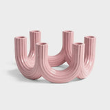 &Klevering - CHURROS Kerzenhalter • Rosa - ROSA ECK