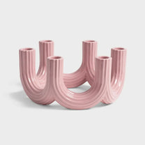 &Klevering - CHURROS Kerzenhalter • Rosa - ROSA ECK