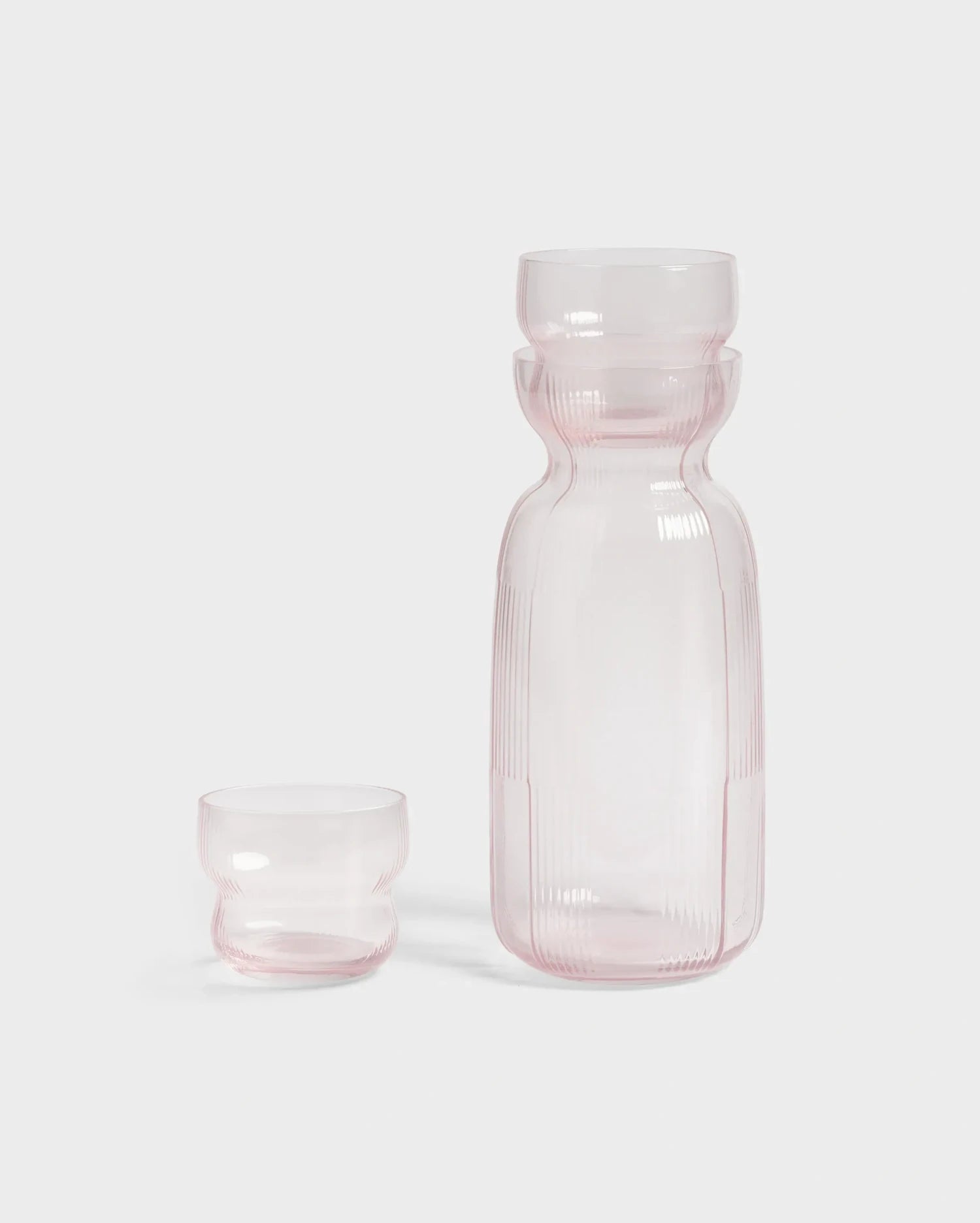 &Klevering - CIRCUS Karaffe • pink - ROSA ECK