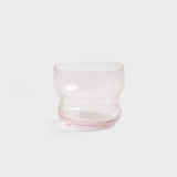 &Klevering - CIRCUS Trinkglas • pink - ROSA ECK