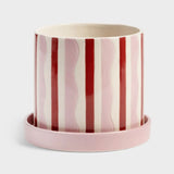 &Klevering - CLASH Blumentopf • Wiggle - ROSA ECK