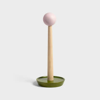 &Klevering - HALMA Küchenrollenhalter • pink - ROSA ECK