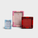 &Klevering - RIFT Bilderrahmen • rectangle candy pink - ROSA ECK