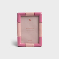 &Klevering - RIFT Bilderrahmen • rectangle candy pink - ROSA ECK