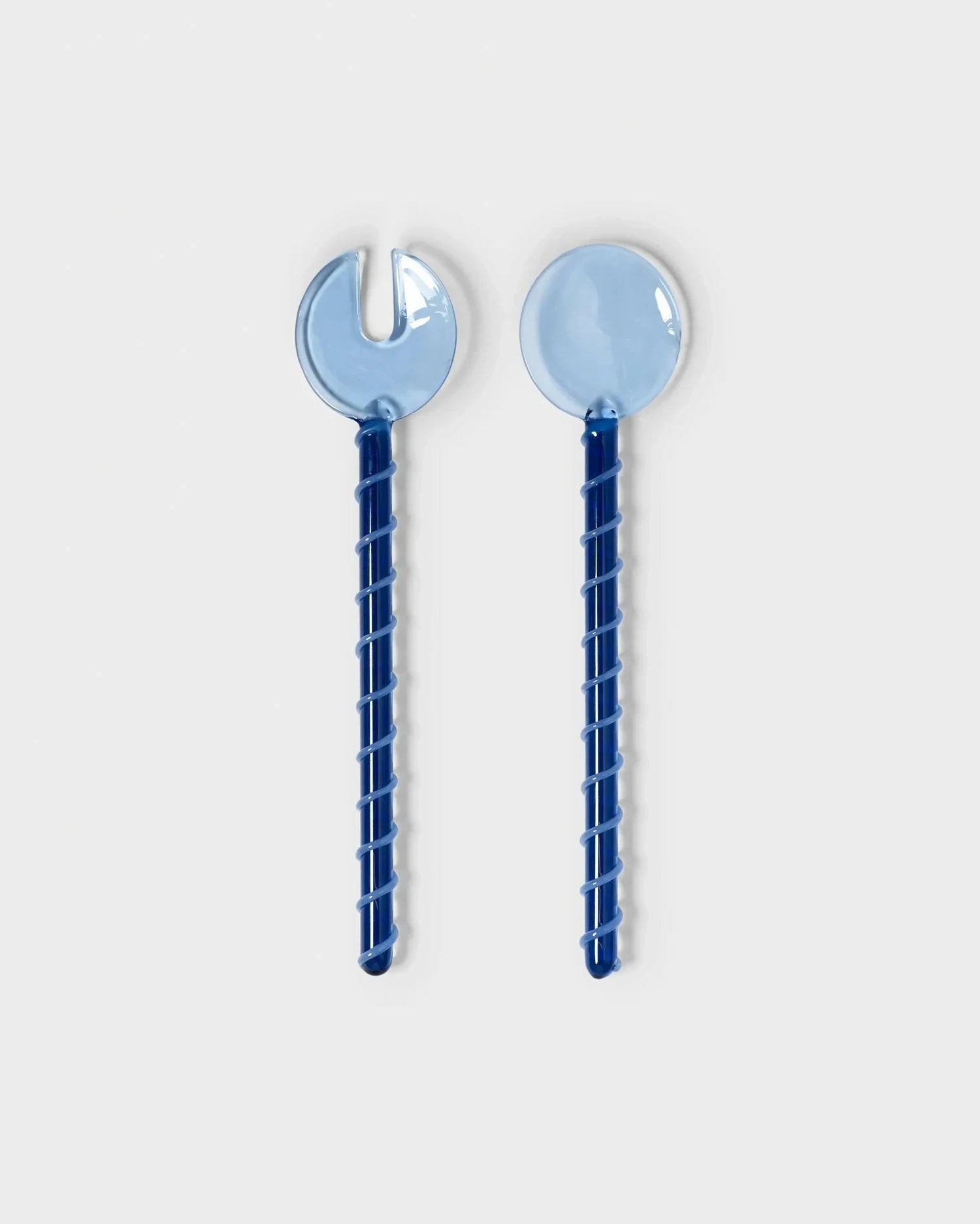 &Klevering - SLING Salatbesteck • blue - ROSA ECK
