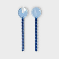 &Klevering - SLING Salatbesteck • blue - ROSA ECK
