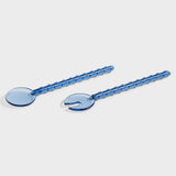 &Klevering - SLING Salatbesteck • blue - ROSA ECK