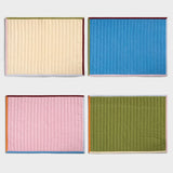 &Klevering - STITCH Tischset (4er - Set) - ROSA ECK
