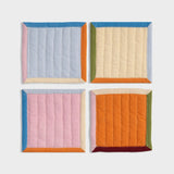 &Klevering - STITCH Untersetzer (4er - Set) - ROSA ECK