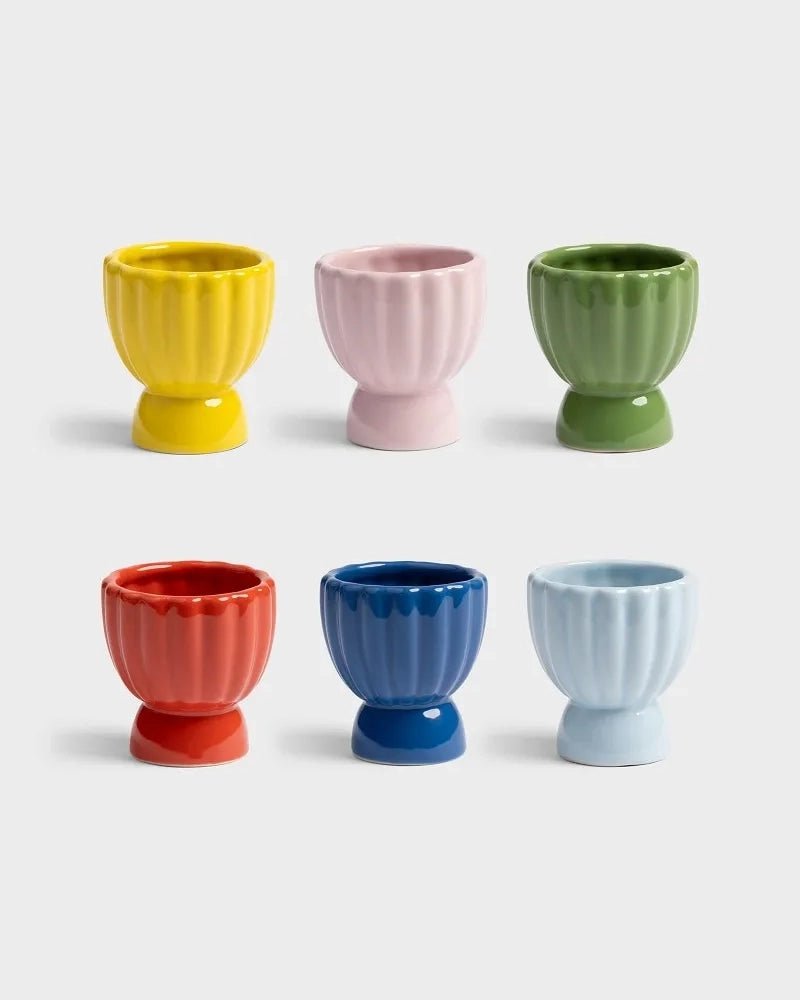 &Klevering - TUBE Eierbecher | Grün - Eierbecher - ROSA ECK Concept Store