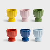 &Klevering - TUBE Eierbecher | Hellblau - Eierbecher - ROSA ECK Concept Store