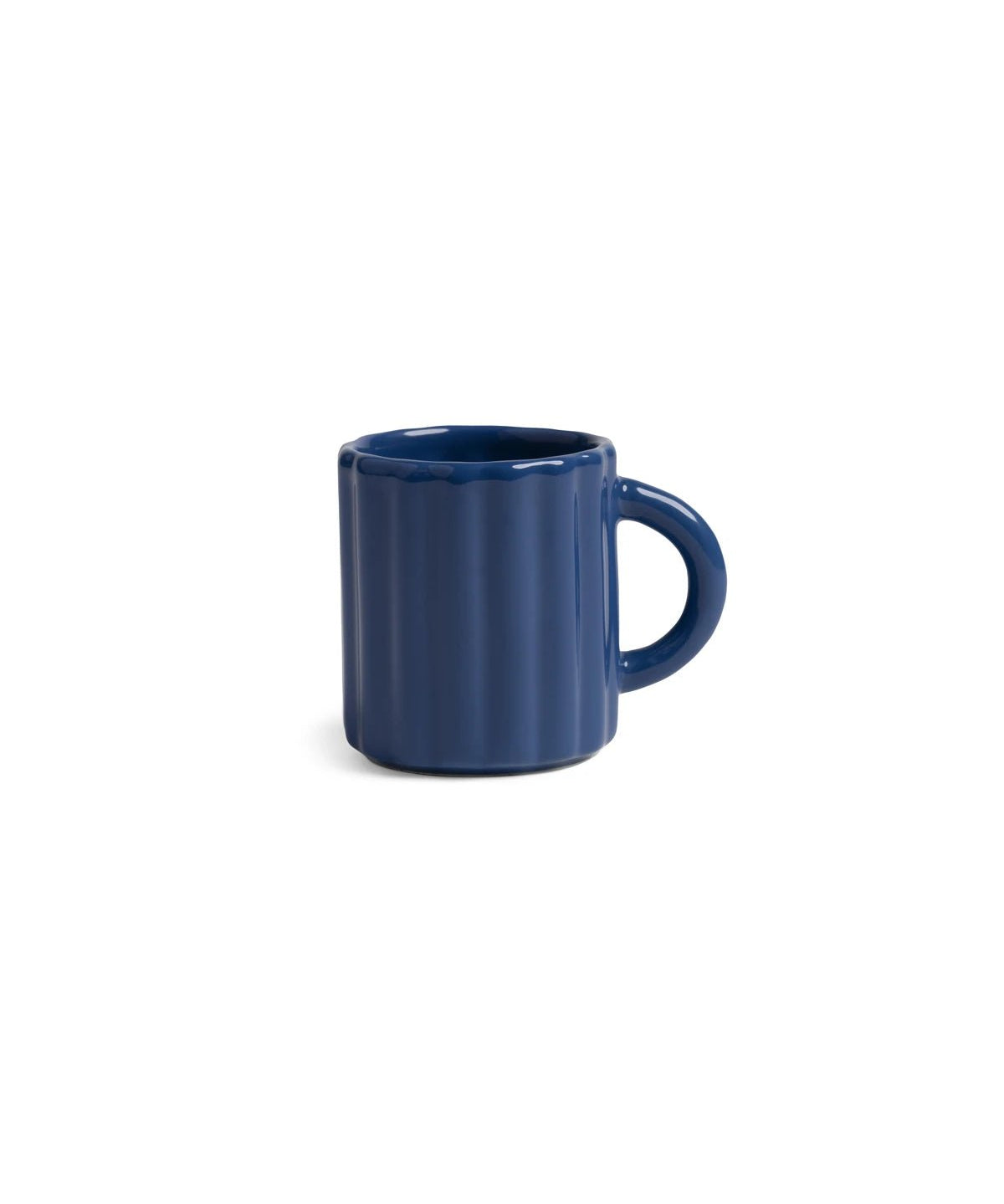 &Klevering - TUBE Espressotasse • Dunkelblau - Kaffee - und Teetasse - ROSA ECK